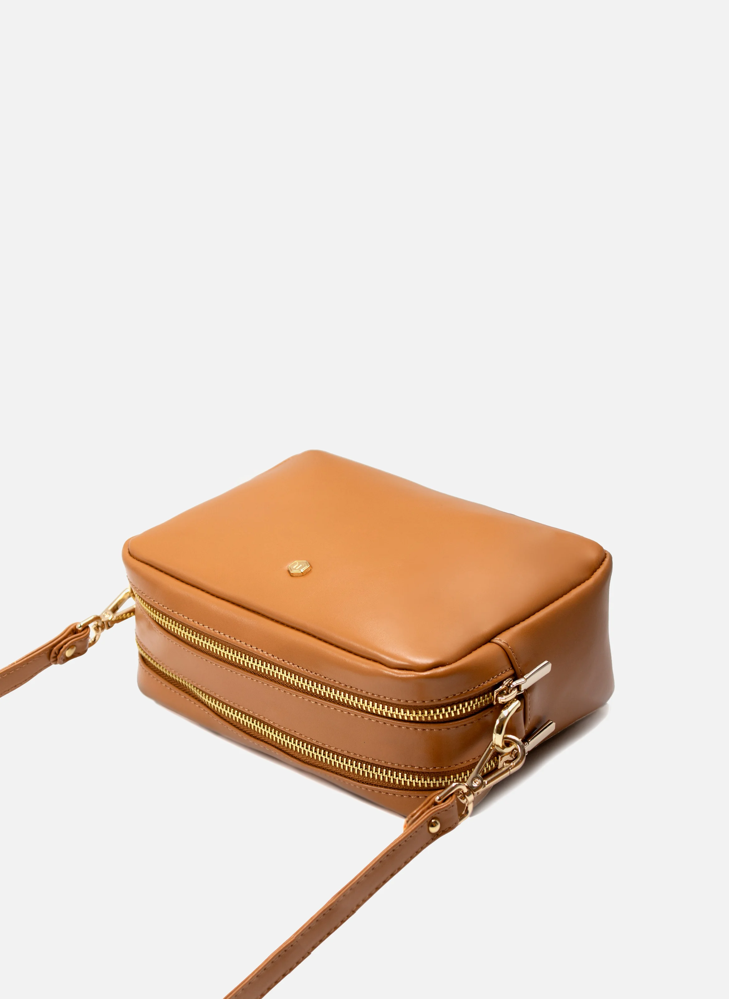 Gabrielle - Sac en cuir lisse | Marron