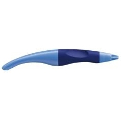 Stylo-bille stabilo easy original gaucher 1 recharge couleur bleu étui