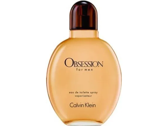 Calvin Klein Obsession For Men, Mænd, 125 ml, Ikke-genopfyldelig flaske, Bergamot, Mandarin, Lavendel, Myrrh, Salvie, Musk, Sandeltræ, Vetiver