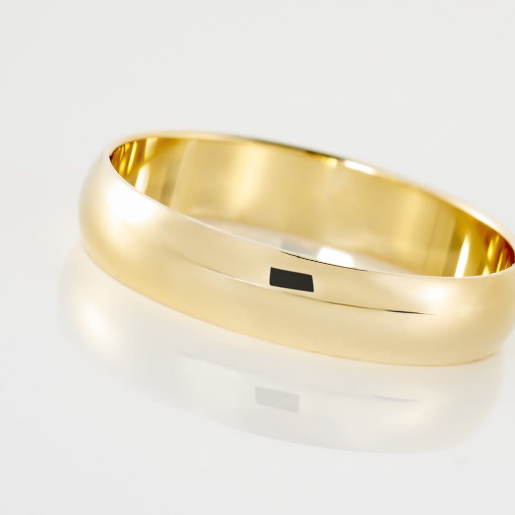 Alliance Meredithe Demi Jonc Classique Or Jaune