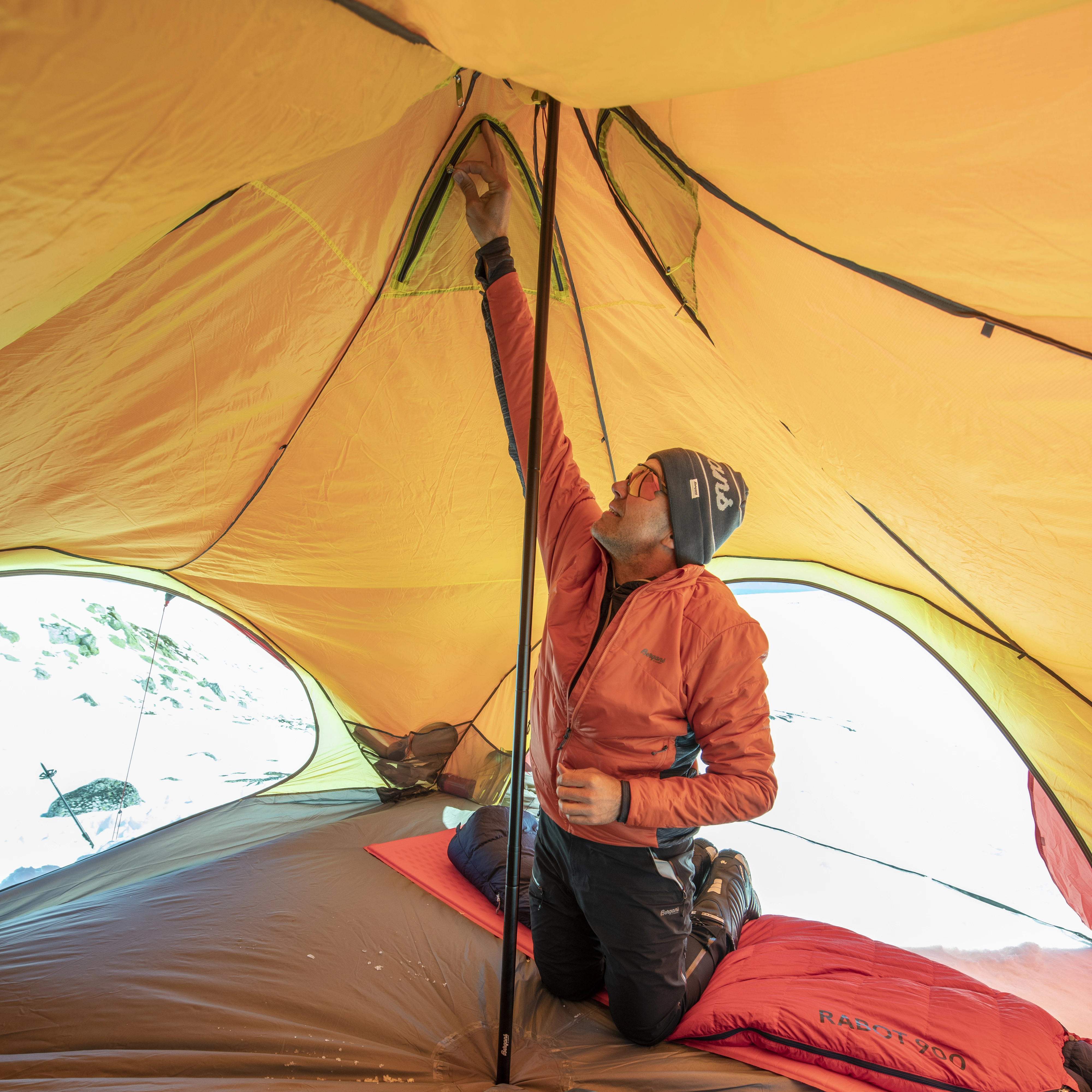 Wiglo®LT v.2 6-Persons Tent Red