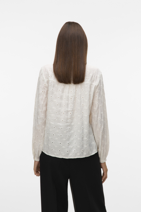 Vero Moda ecru dames blouse