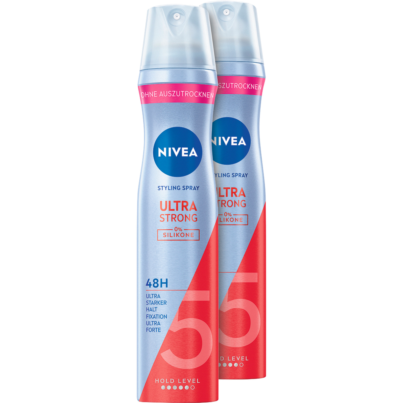 Nivea Ultra Strong Styling Spray 2 x 250 ml