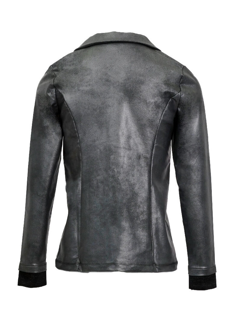 HBT INSOLITES - SHIRLEY VESTE BLAZER COURT SILVER SPRAY