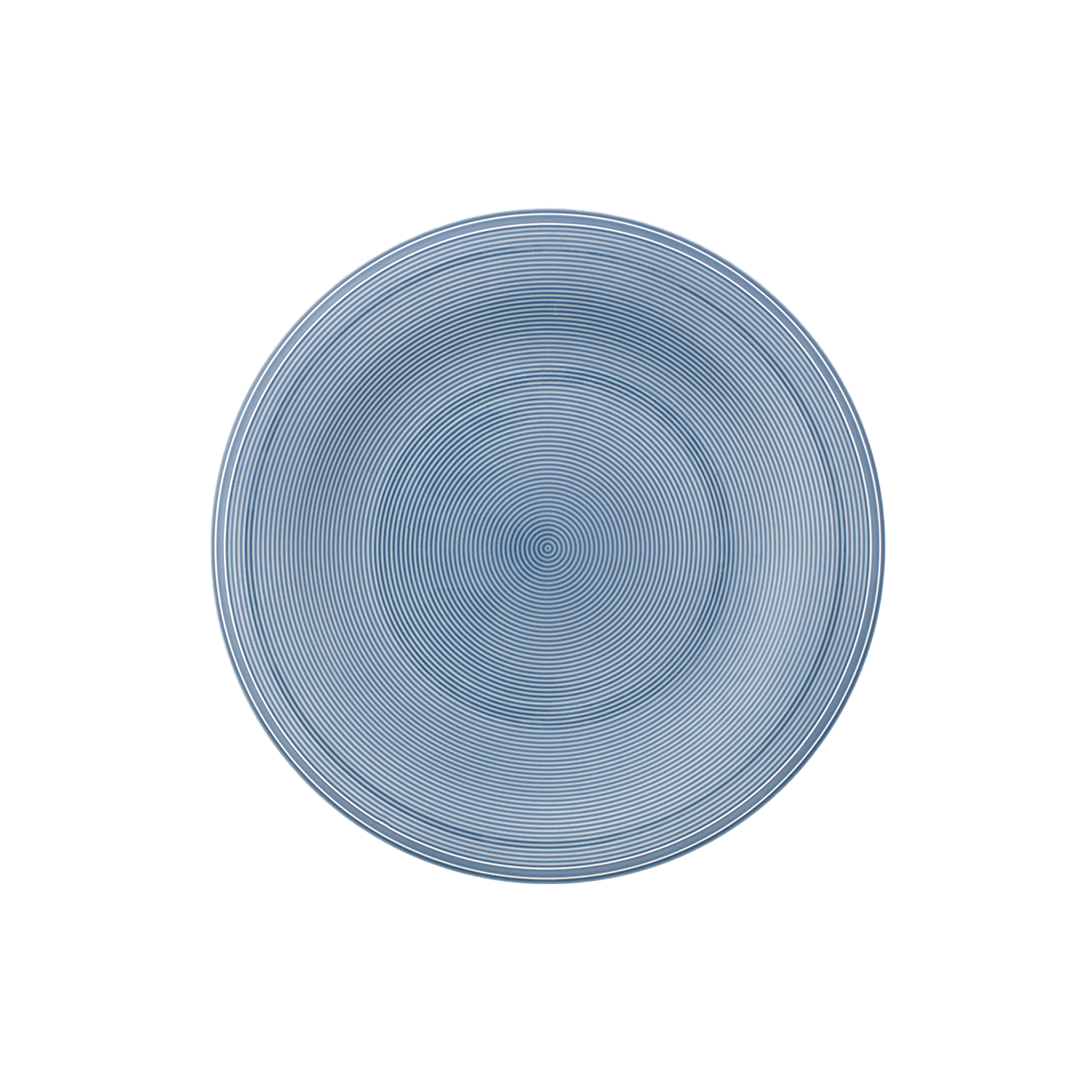 Color Loop Appetizer and dessert plate Blue, 8.4'', Premium Porcelain