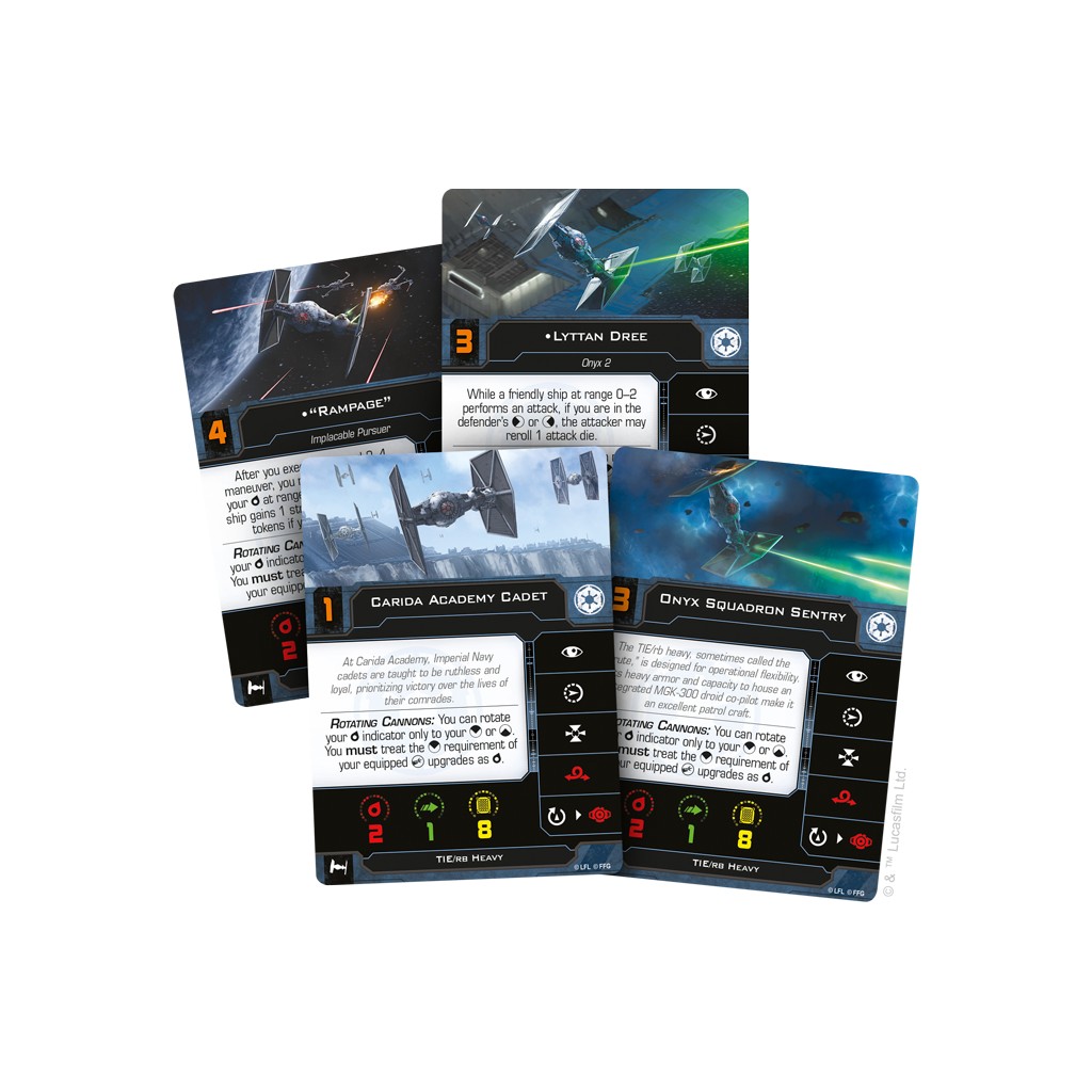 Star Wars X-Wing - Paquet d’extension TIE/RB Lourd