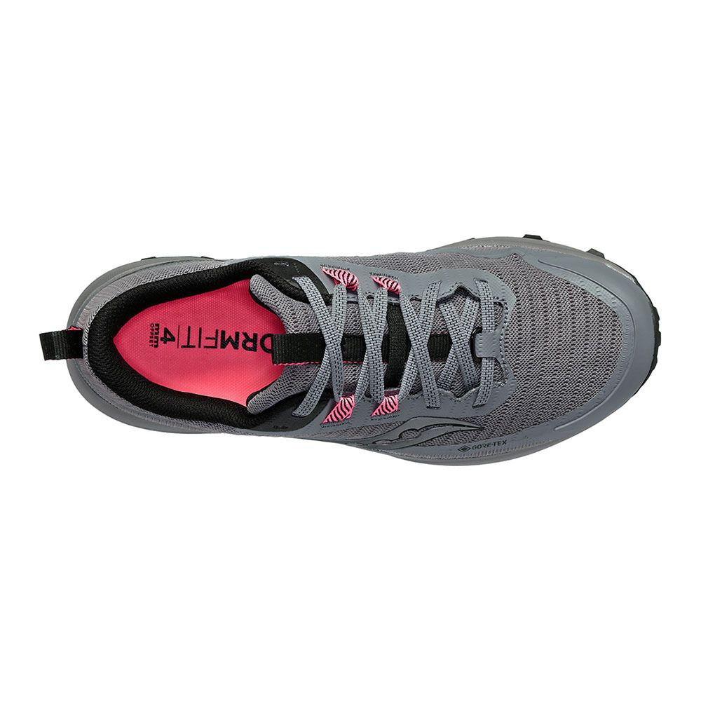 Saucony PEREGRINE 13 GTX - Chaussures trail Femme grey/black