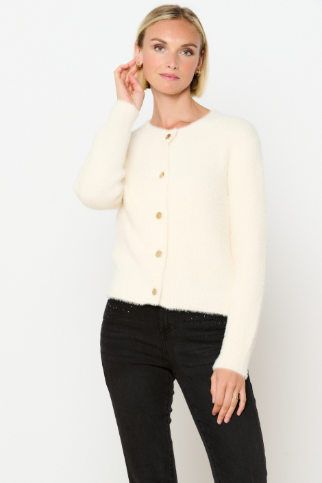 LolaLiza ecru dames vest