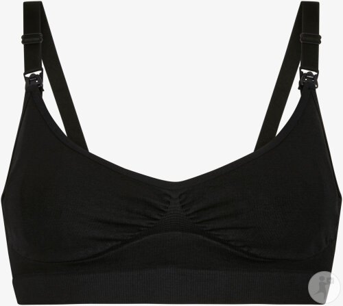 Smoon Aphaia Brassière De Grossesse Et D'Allaitement + 2 Coussinets D'Allaitement Noir M 1 Pièce