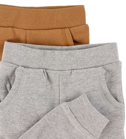 Minymo Jogginghosen - 2er-Pack - Chipmunk