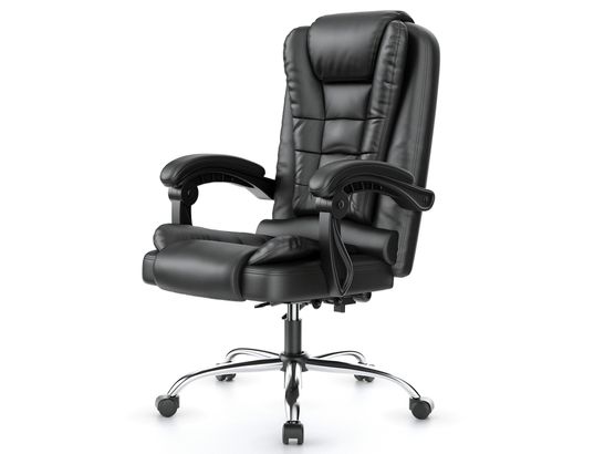 RATTANTREE - Fauteuil de bureau inclinable noir