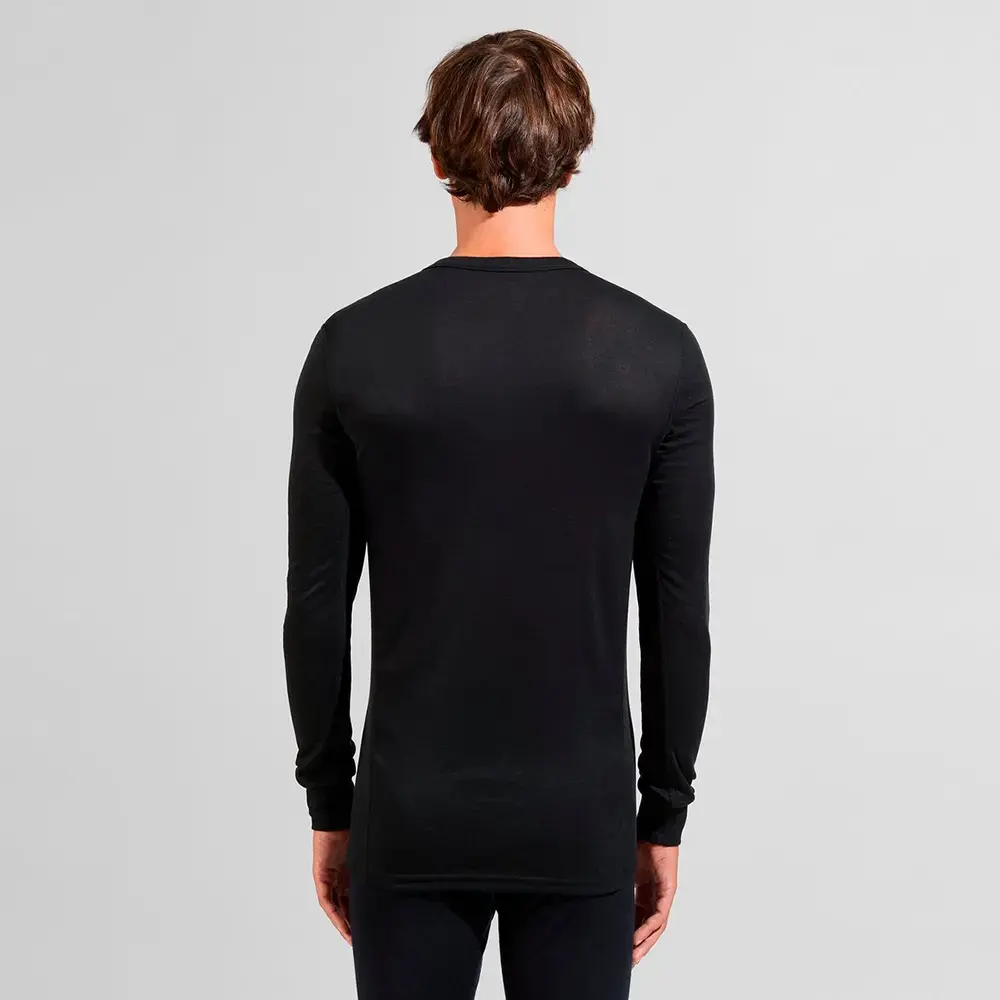 Odlo SUW Active Warm Thermoshirt Lange Mouwen 2Pack Zwart/Groen Heren