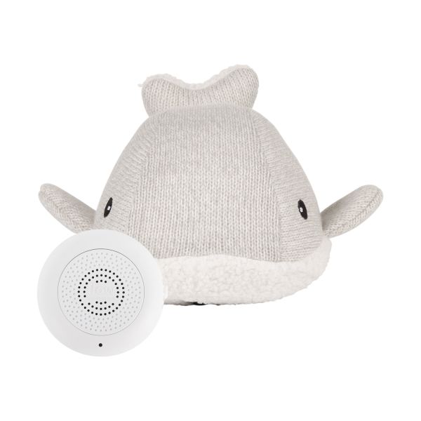 Flow Amsterdam Knuffel - Moby - Grey - Oplaadbare Hartslagknuffel