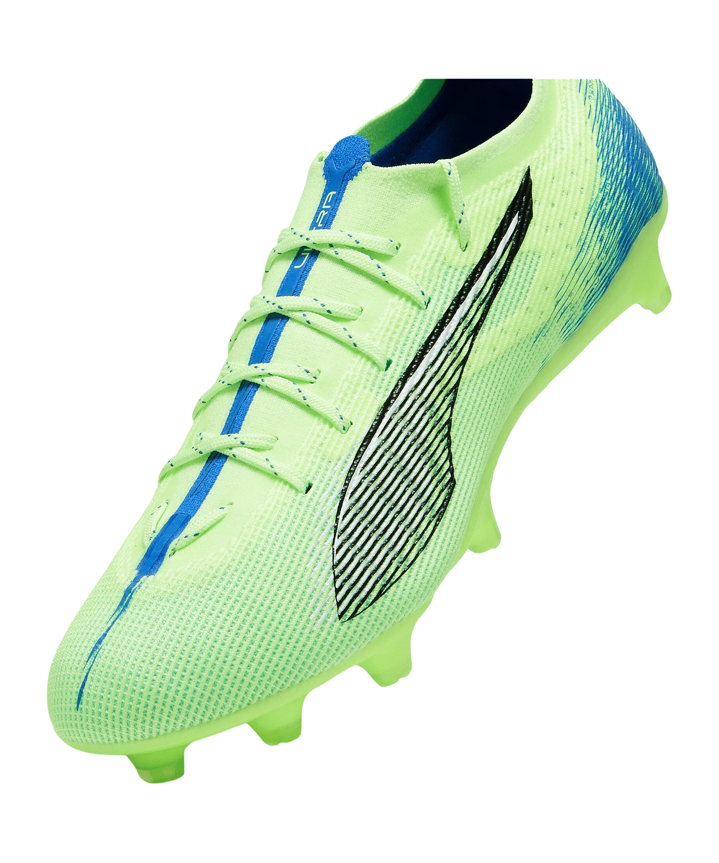 PUMA ULTRA 5 Pro FG/AG Lights Out Grün Weiss F03