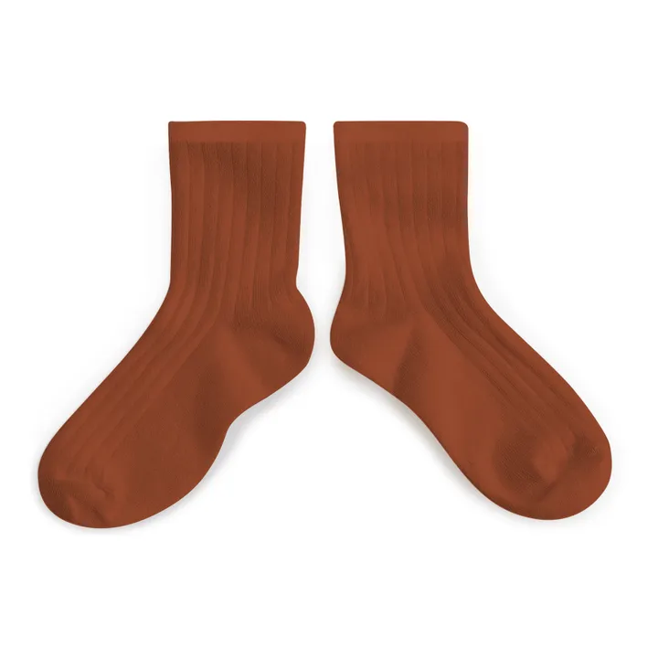 Collégien Chaussettes La Mini | Ocre
