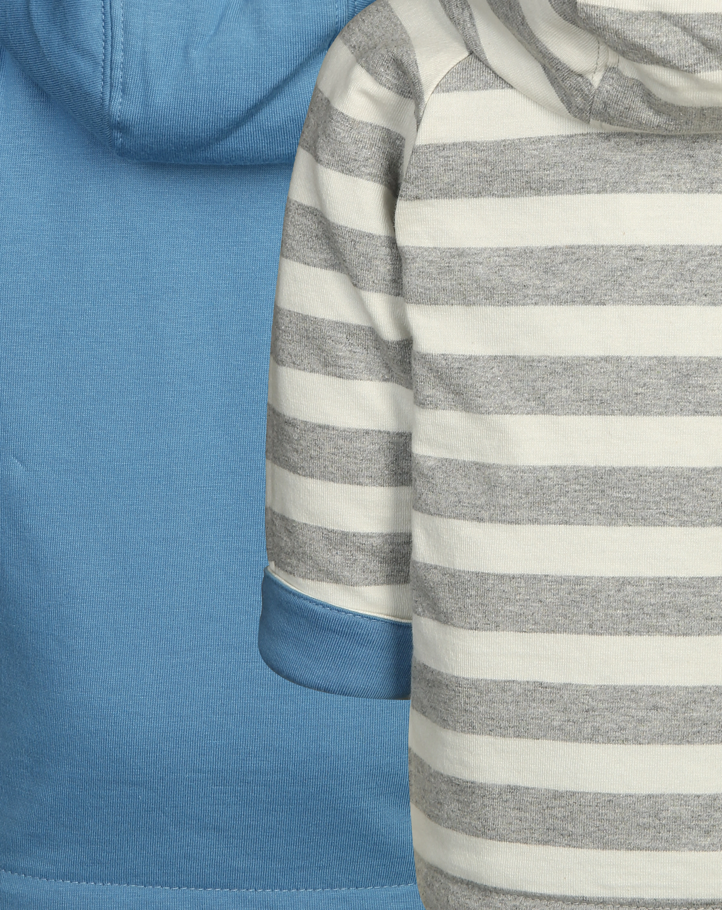 Wende-Jacke BADGER in blau/grau