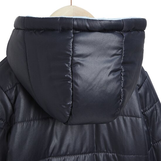 Bleu Château Parka réversible à capuche   Blue Montmartre        de               Marèse