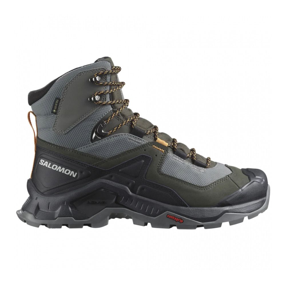 Salomon QUEST ELEMENT GTX - Chaussures randonné Homme pewter/beluga/buckskin