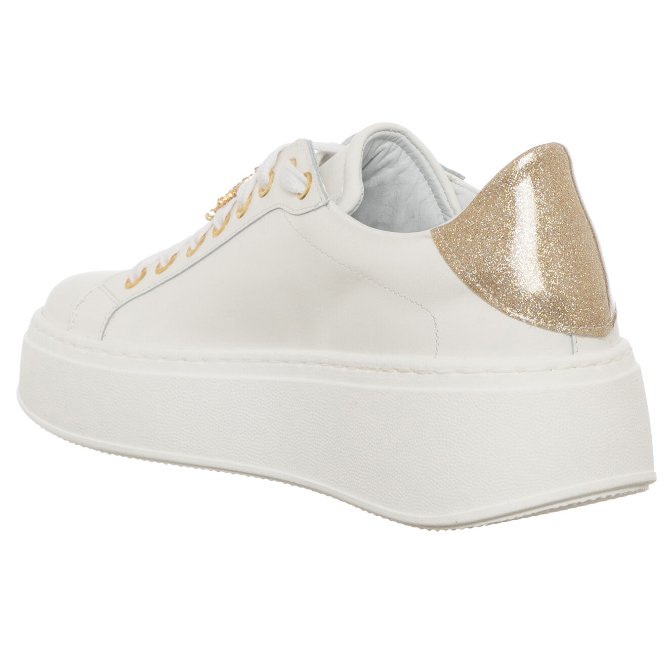 Loretta Pettinari Sneakers en Cuir Vito noires