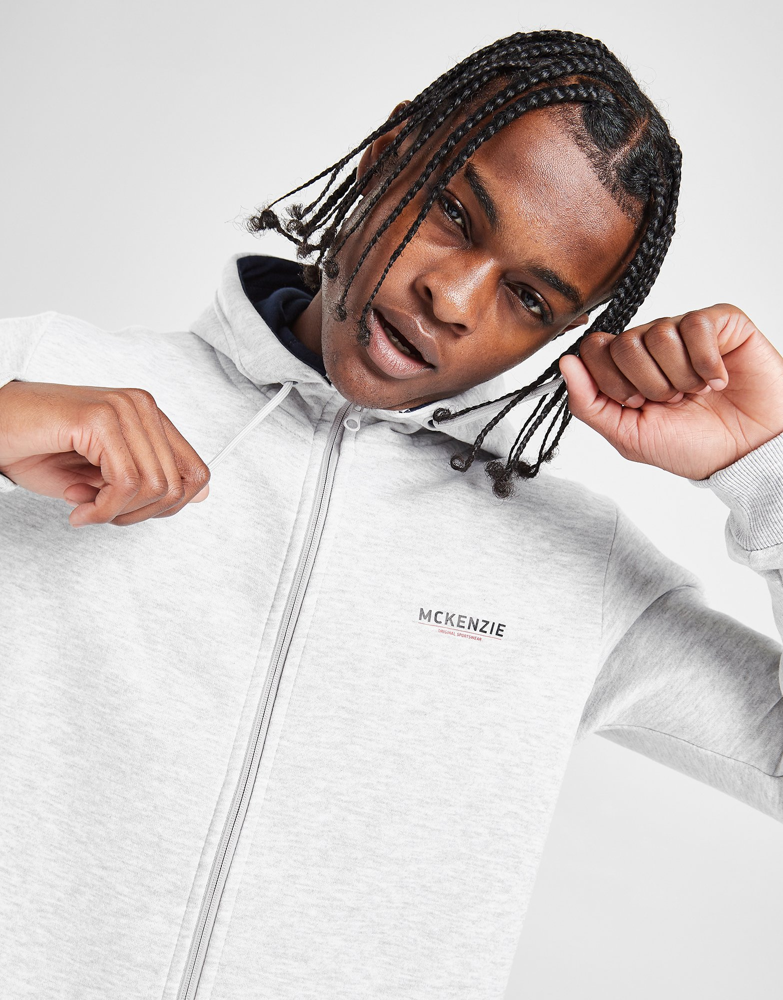McKenzie Sweat à Capuche Zippé Essential Homme