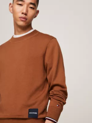 Suéter Hilfiger Monotype Relaxed Tipped