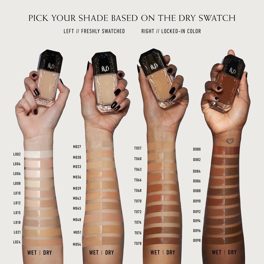 KVD Beauty Good Apple Liquid Foundation Tan 076 30ml