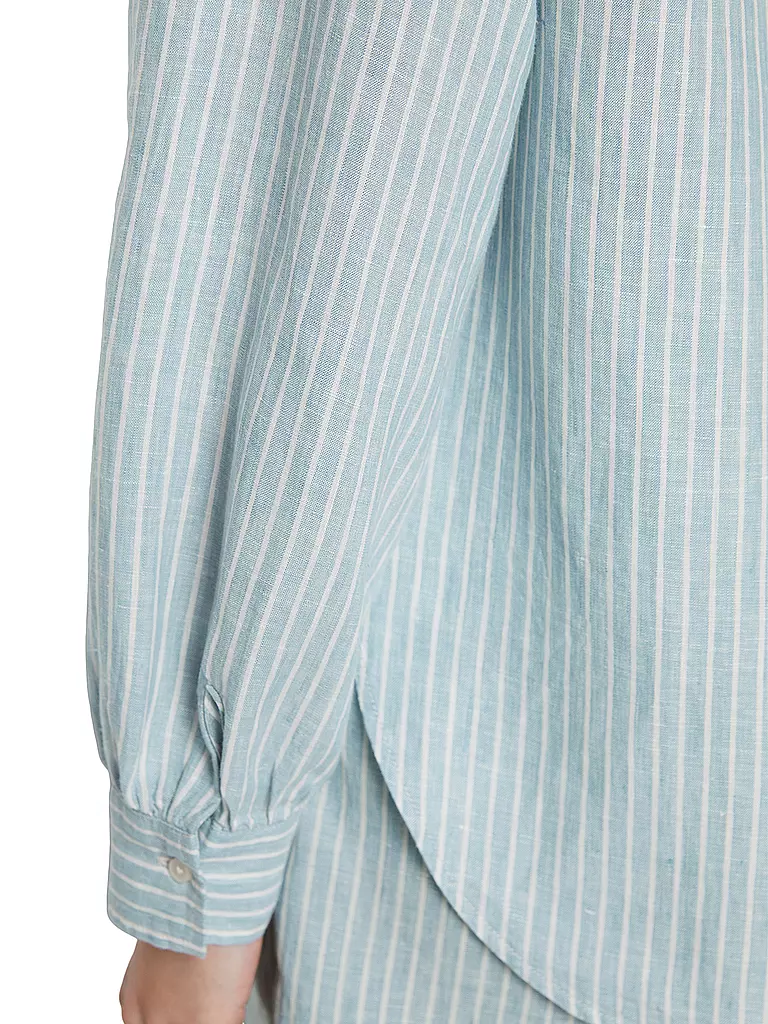 MARC O'POLO Leinenbluse  hellblau