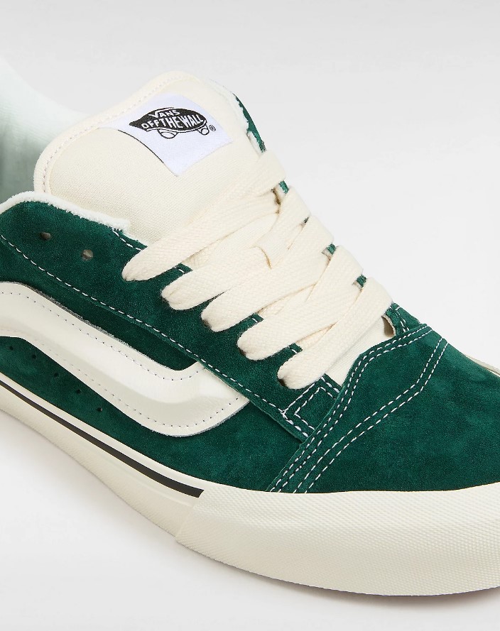 Vans Knu Skool Pig Suede Green 4.5 US / 36 EU