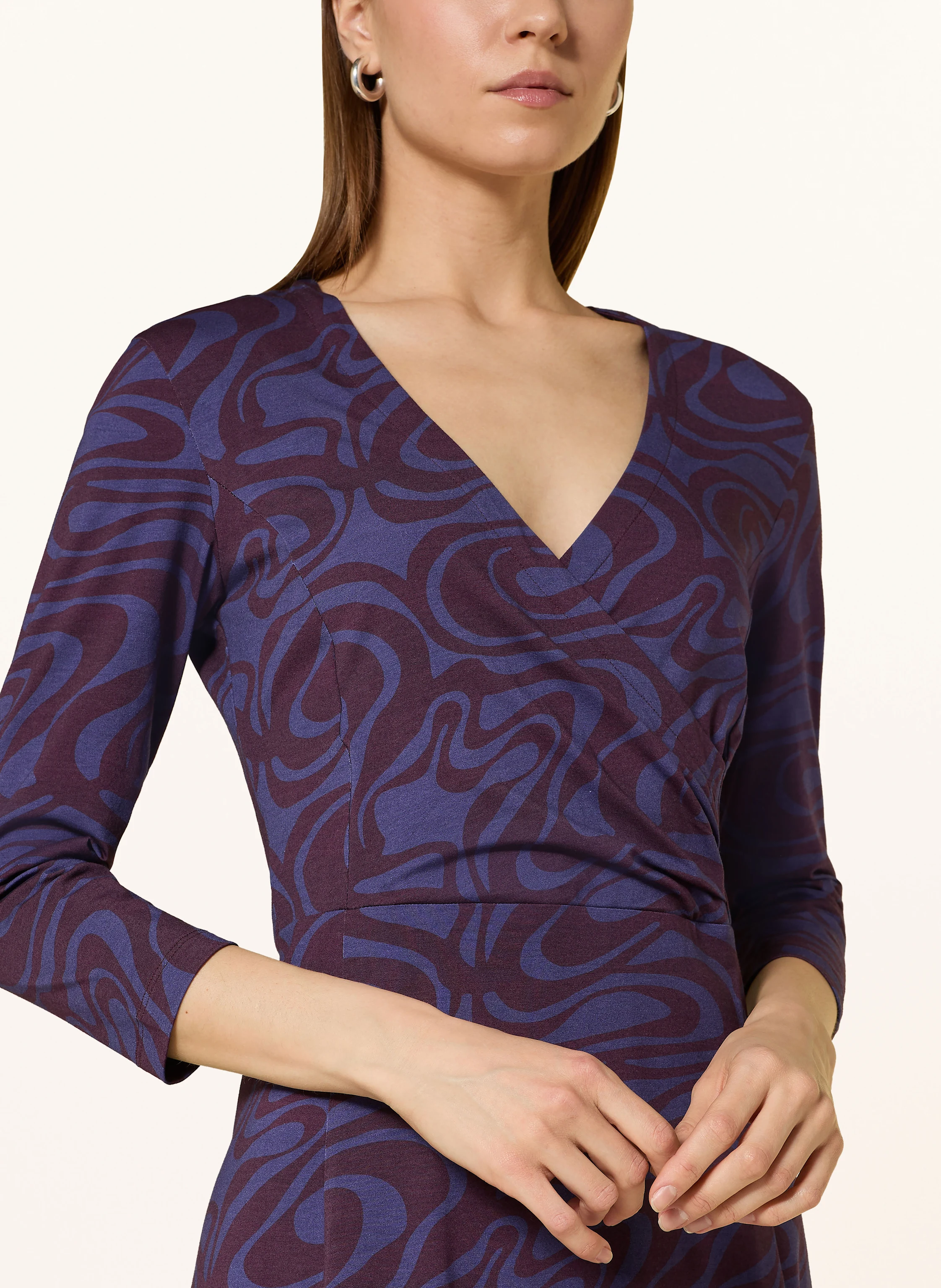 LANIUS Jerseykleid mit 3/4-Arm