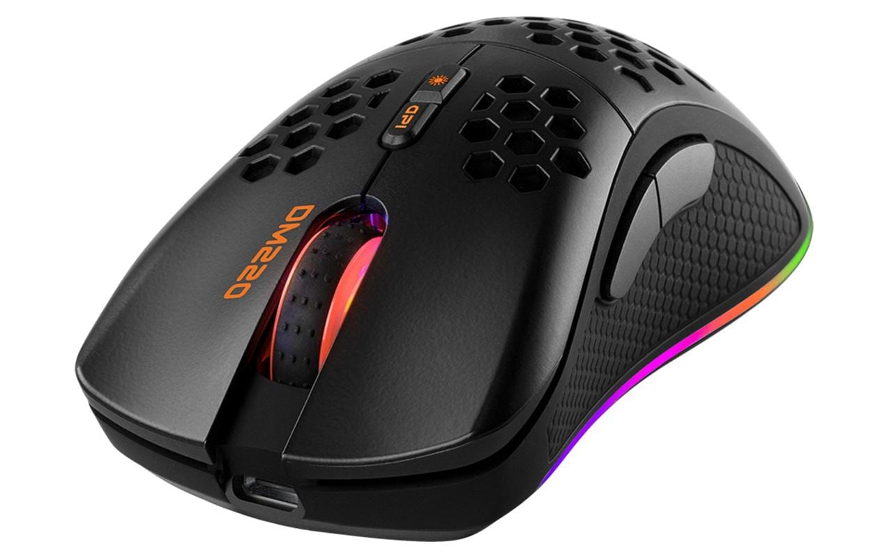 Gaming-Maus DM220 RGB SchwarzLeichte Gaming-Maus mit RGB Beleuchtung