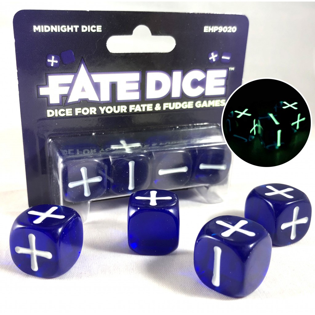 Fate Dice - Midnight