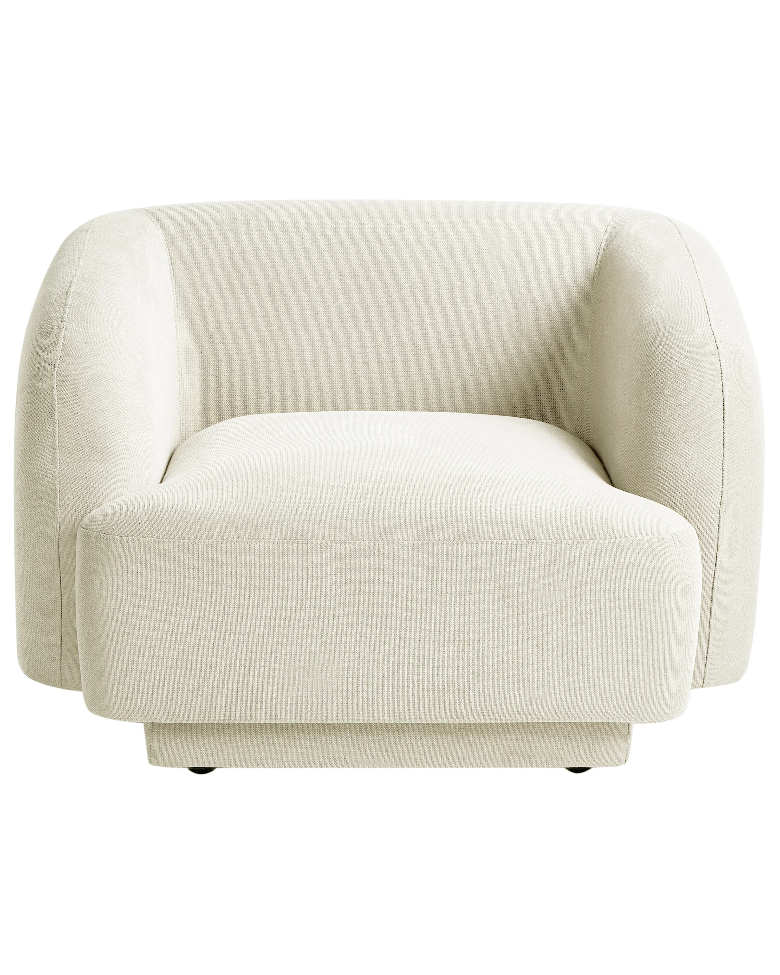 Fauteuil SKJANES Stof Lichtbeige