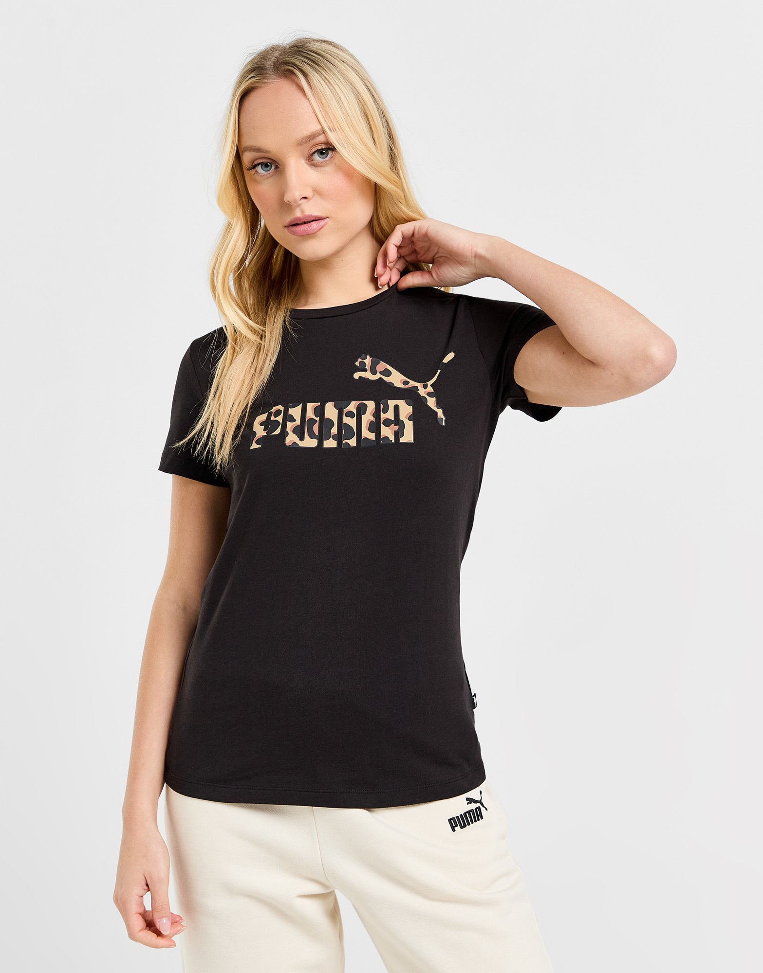 Puma T-shirt Essential Leopart Femme