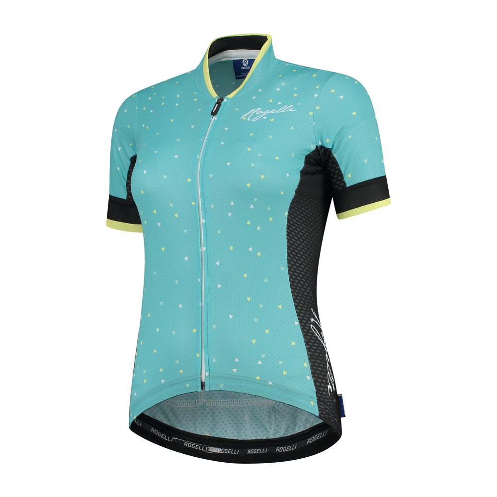 Rogelli Delta Cykeljersey Kvinde - Turkis