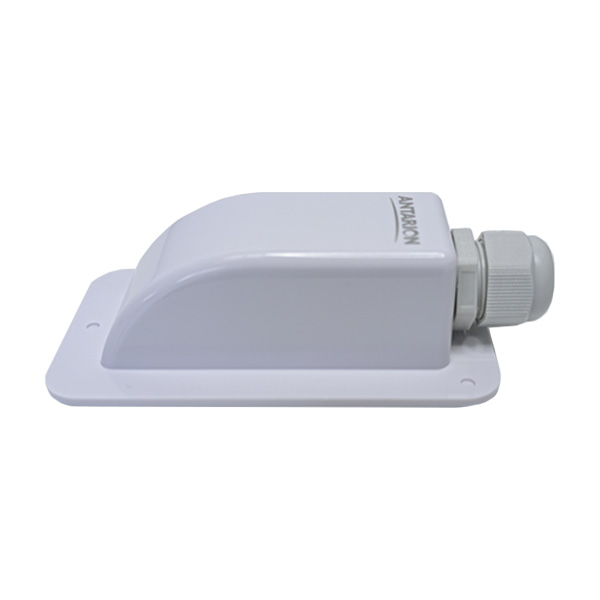 Passe câble simple étanche blanc