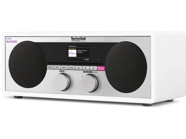 TechniSat DigitRadio 451 CD mdr Klassik Edition - Audiosystem - 2 x 10 Watt - hvid