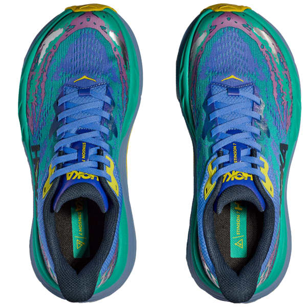 Chaussure trail HOKA ONE ONE STINSON 7 VIRTUAL BLUE / TECH GREEN