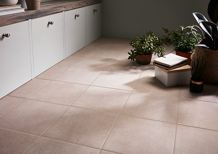 Carrelage sol beige 33 x 33 cm Ravenne