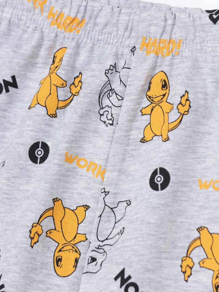 Conjunto de pijama curto estampado Pokémon™ - Branco