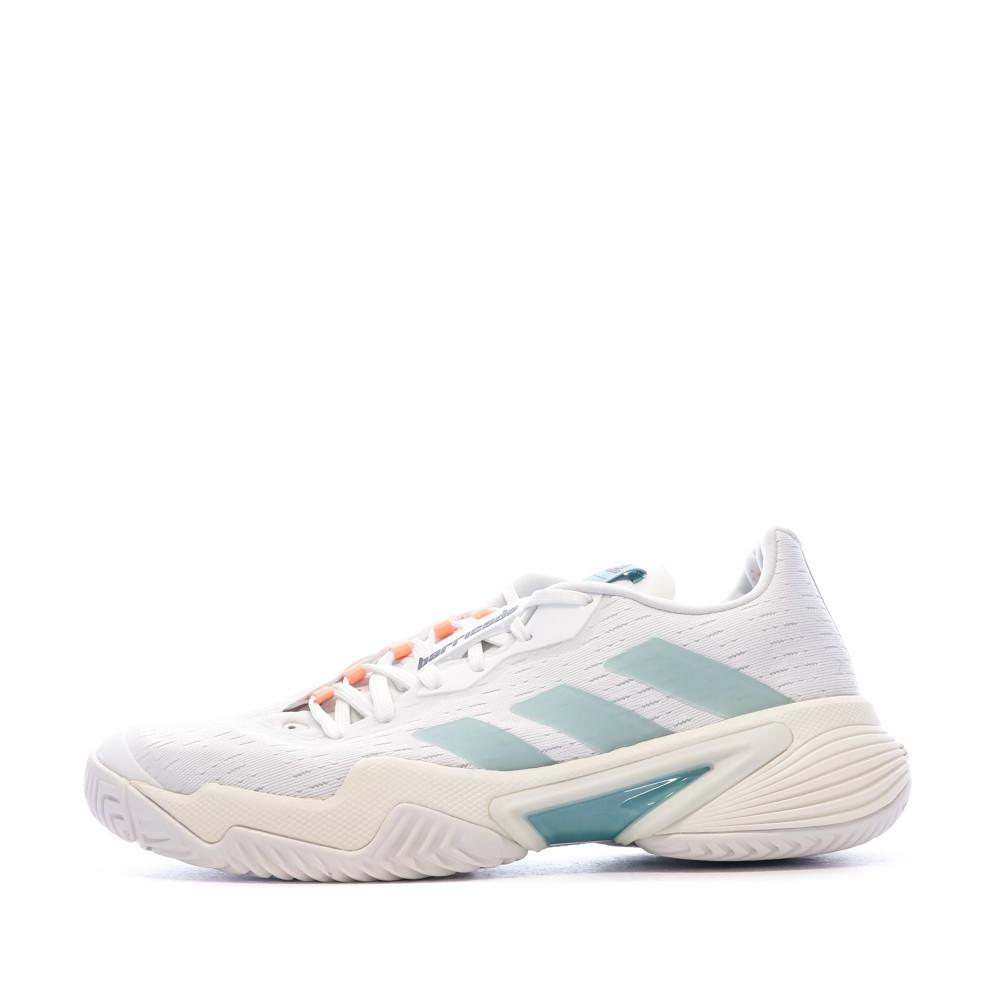 Adidas Chaussure de Tennis Blanche Femme Adidas Barricade W Parley