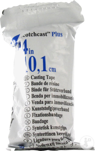 3M Scotchcast Plus Bande De Résine Blanc 10,1cm x 3,6m Pièce 1 (82004W)