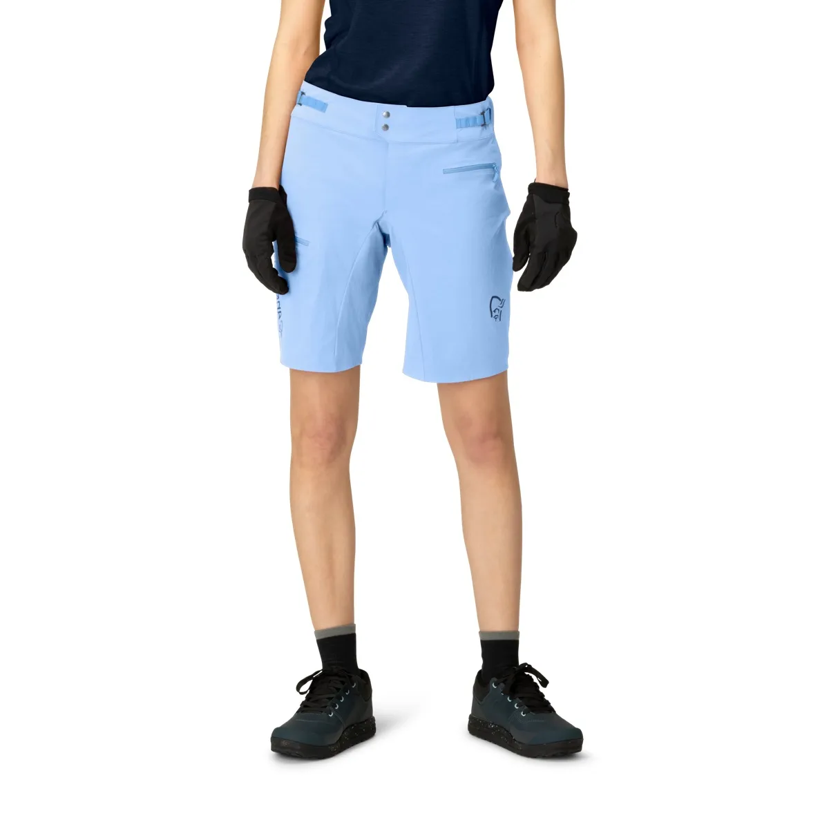 Norrøna Women's Fjørå Flex1 Light Shorts Frozen Fjord