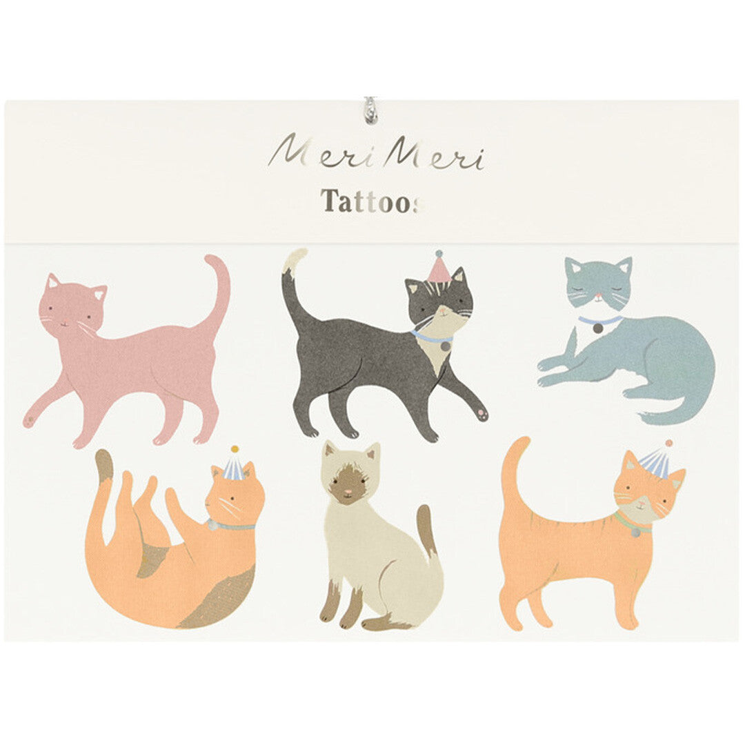 Meri meri tattoos katten