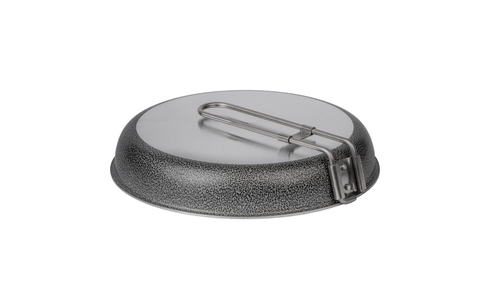 Trangia 725-24 Campingbratpfanne mit Antihaftbeschichtung und abnehmbarem Griff  24 cm