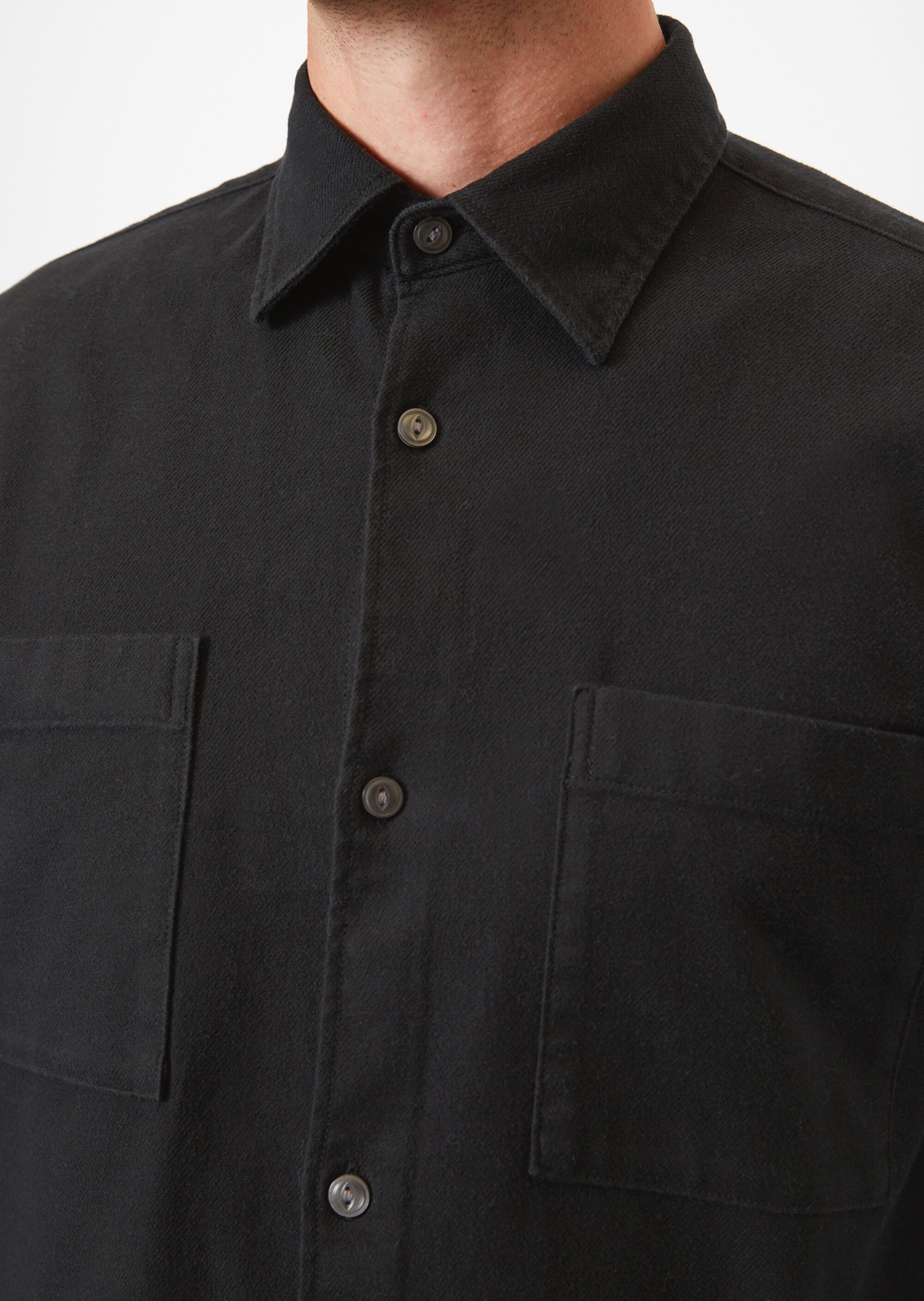 Hemd regular aus festem Bio-Baumwoll-Flanell