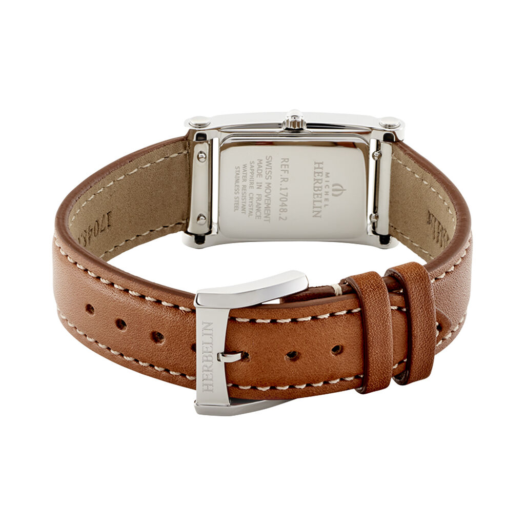 Coffret De Montre Michel Herbelin Antares Argent