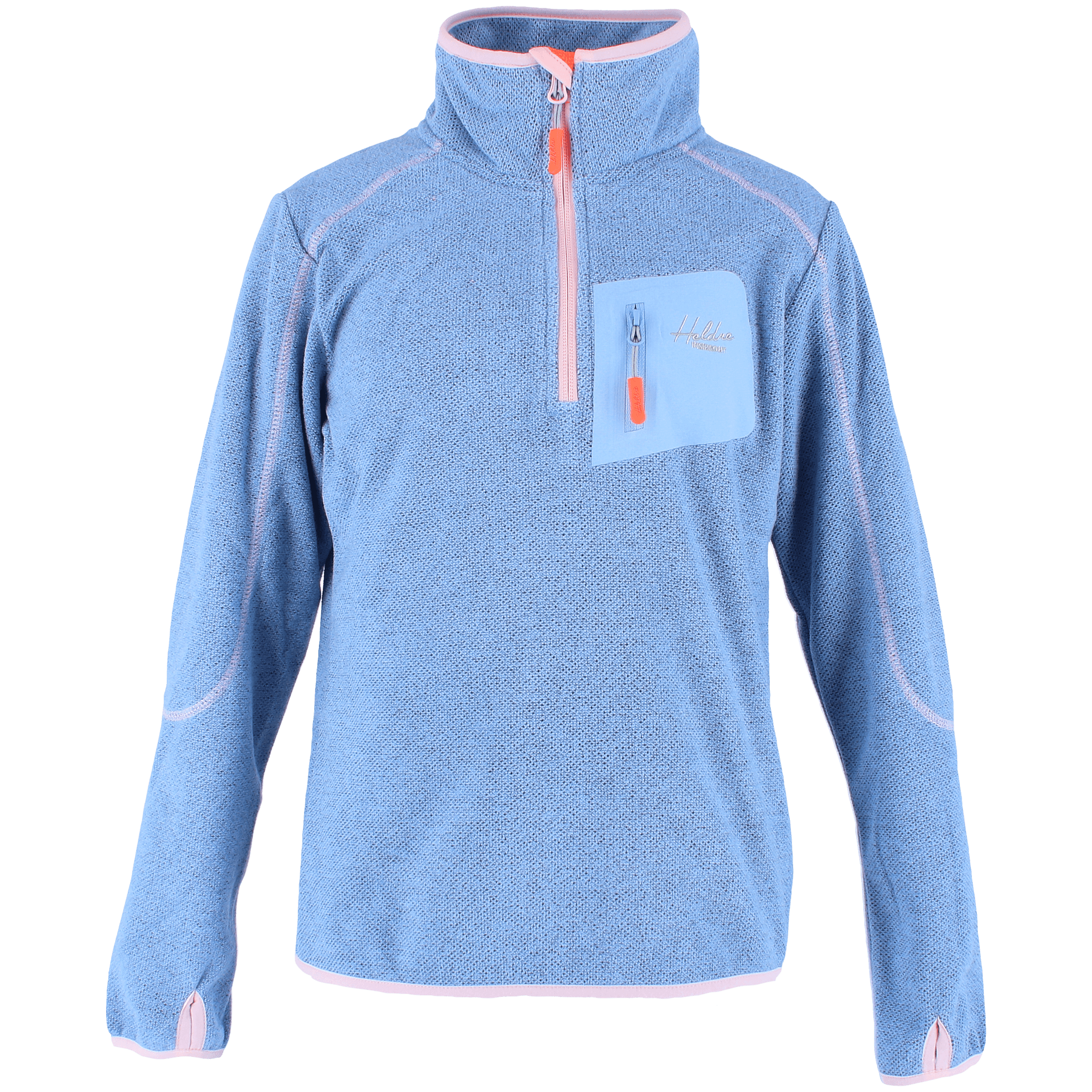 Heldre Liatoppen 1/2 zip Fleece Jr - Mellomlag