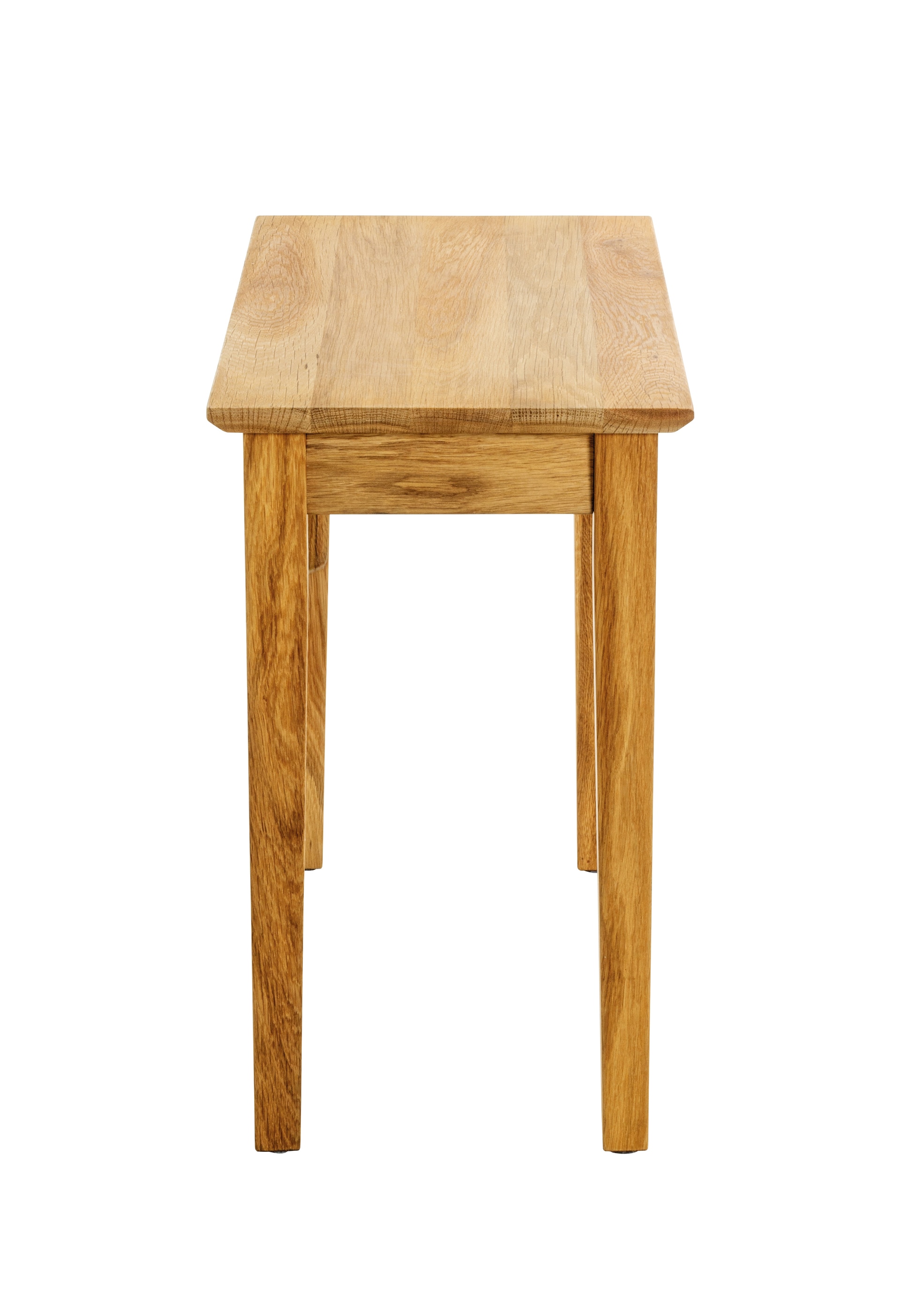 Beistelltisch 56 x 52 cm Eiche massiv braun