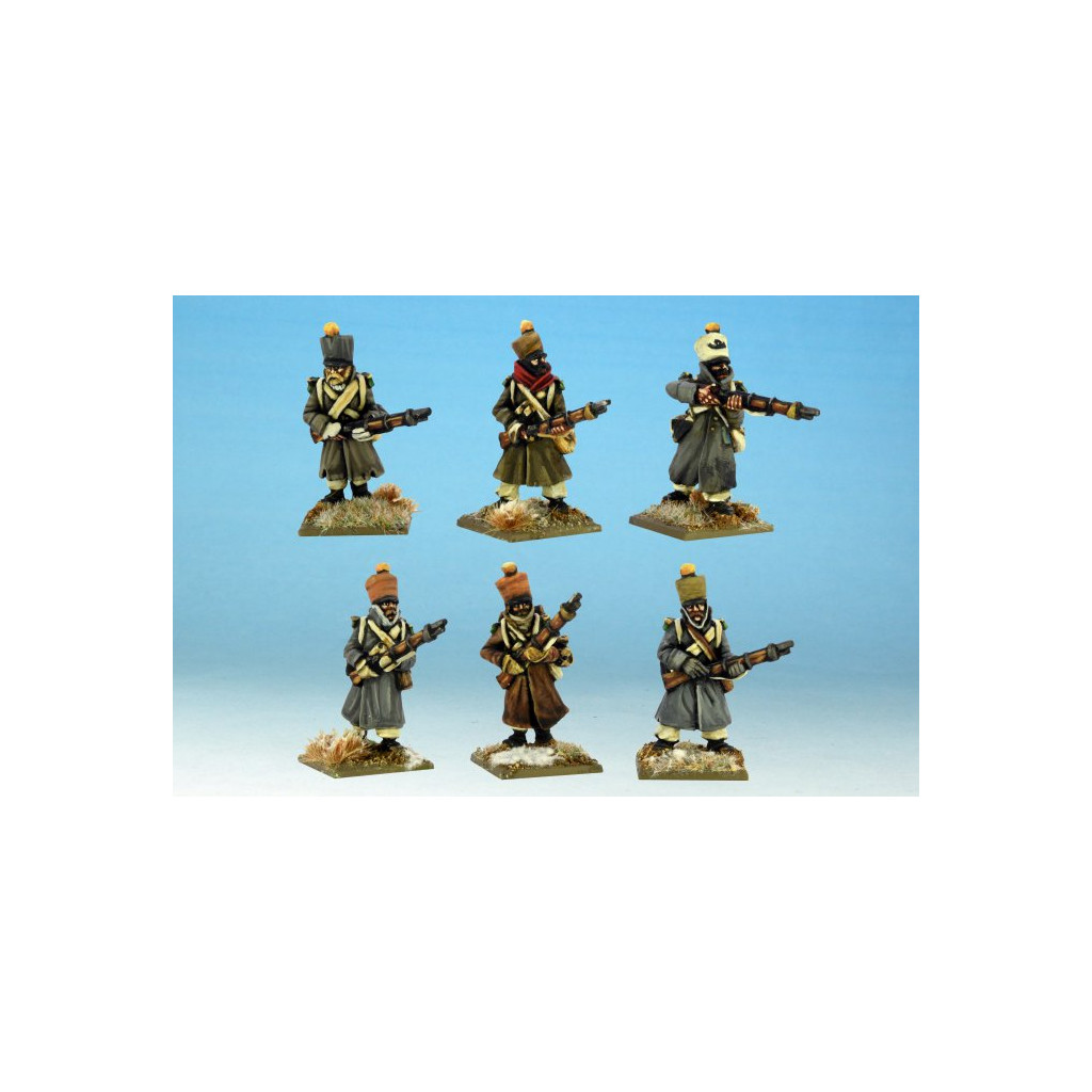 Mousquets & Tomahawks : Napoleonic War : French Voltigeurs (Winter 1812)