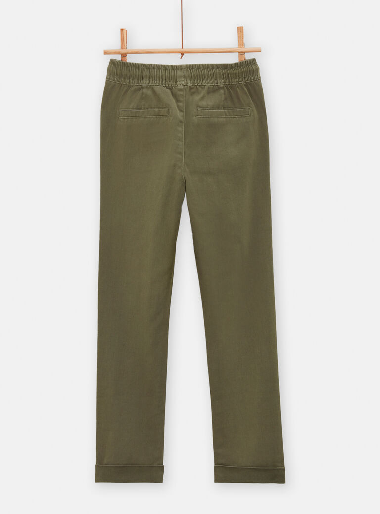 Pantalon kaki pour garçon